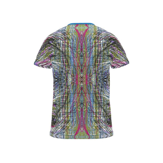 Cut And Sew All Over Print T Shirt