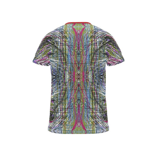 Cut And Sew All Over Print T Shirt