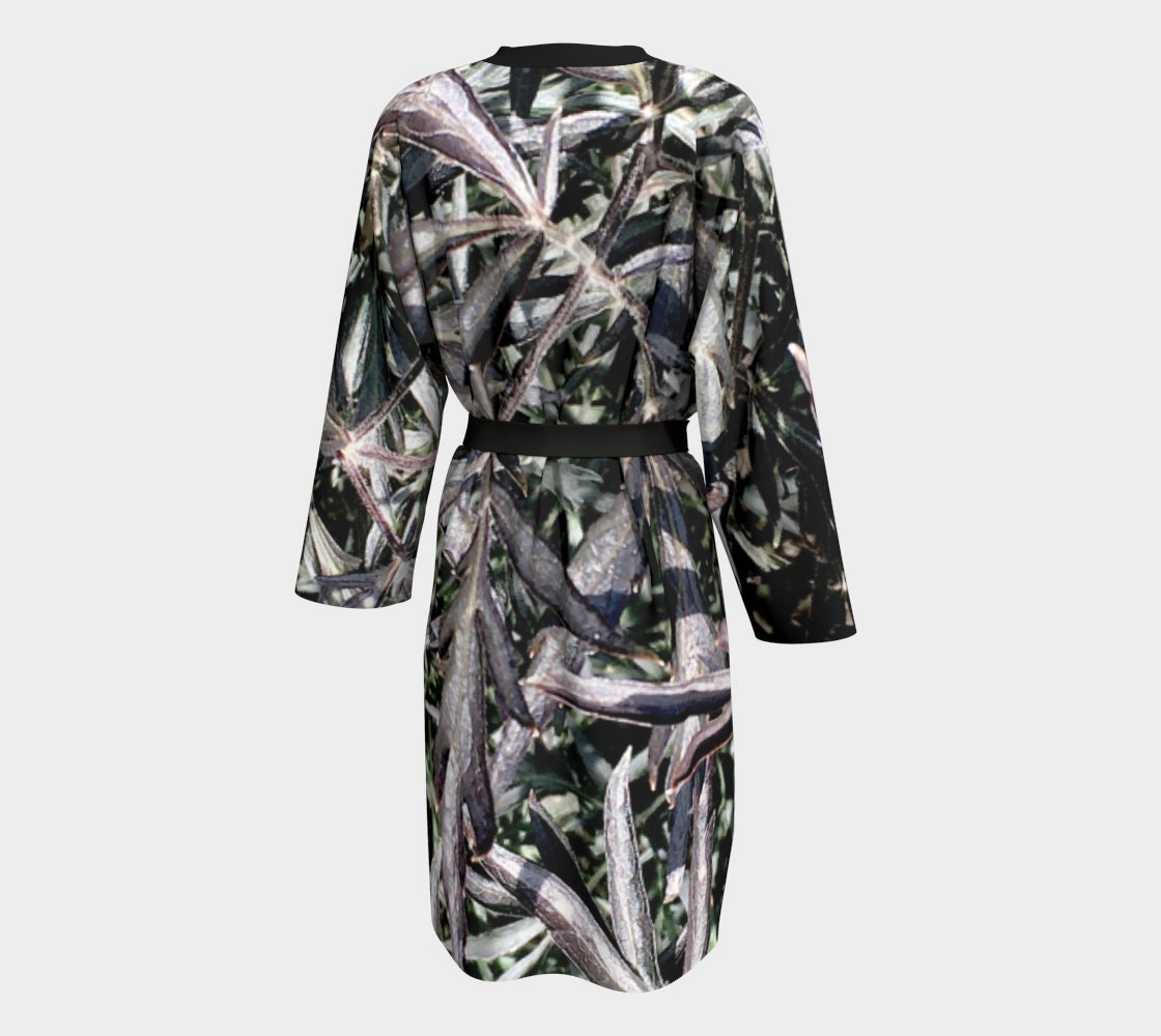 GOTH Soft Peach Skin Robe