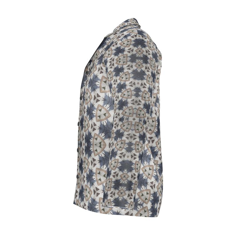 Mens Luxury Pyjama Shirt, Mandela