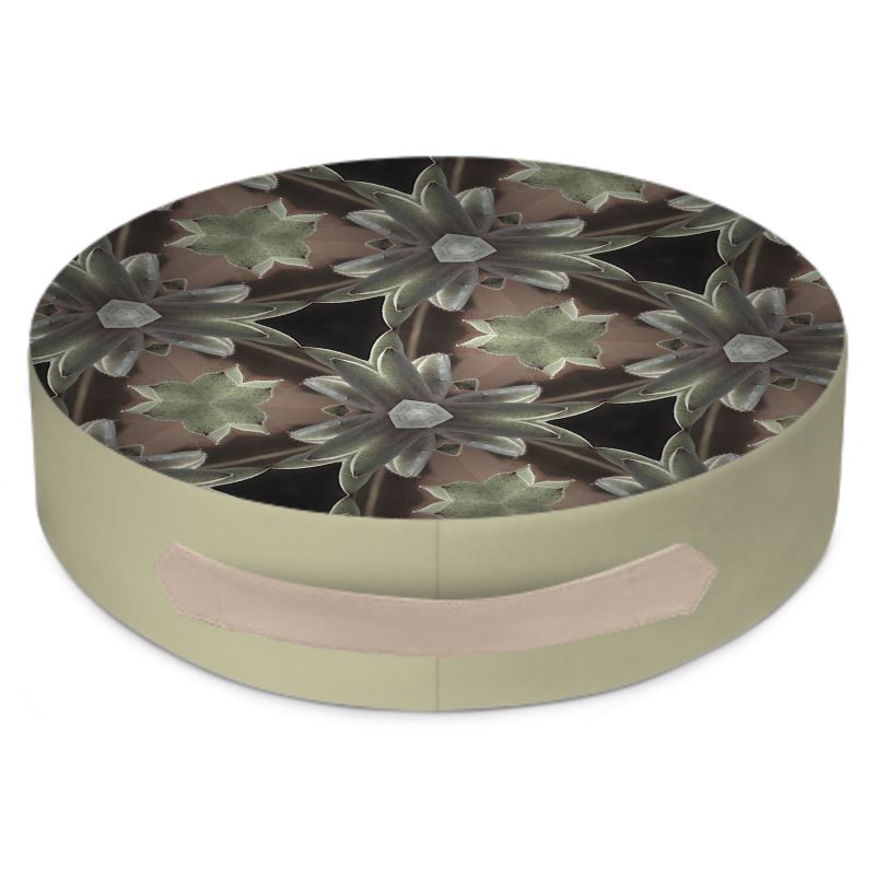 Round Floor Cushions, Mandela