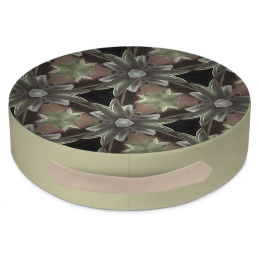 Round Floor Cushions, Mandela