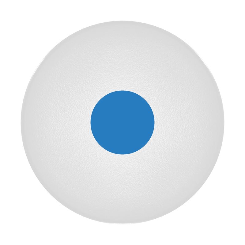 Glass Vase,  Blue Mandela