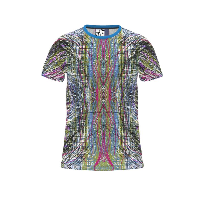 Cut And Sew All Over Print T Shirt