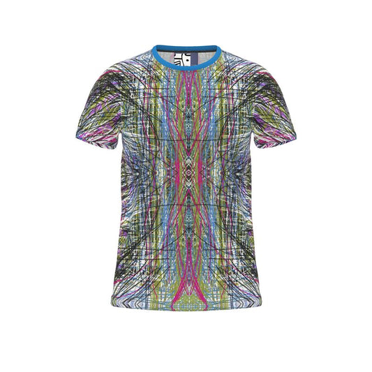 Cut And Sew All Over Print T Shirt