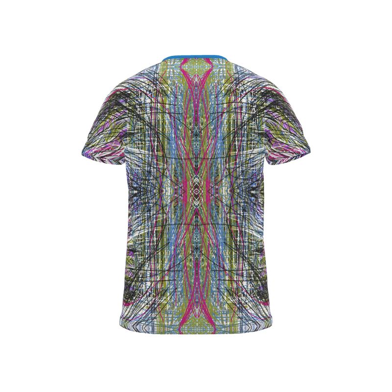 Cut And Sew All Over Print T Shirt