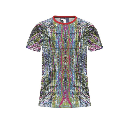 Cut And Sew All Over Print T Shirt