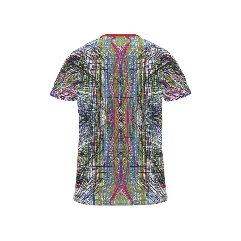 Cut And Sew All Over Print T Shirt