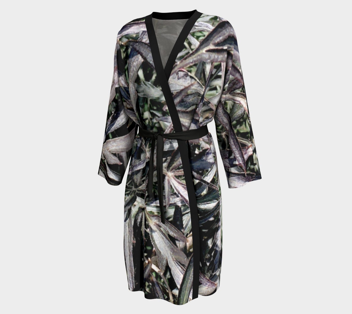 GOTH Soft Peach Skin Robe