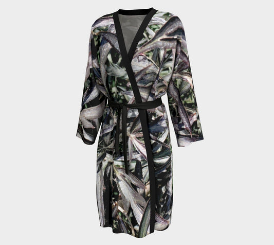 GOTH Soft Peach Skin Robe